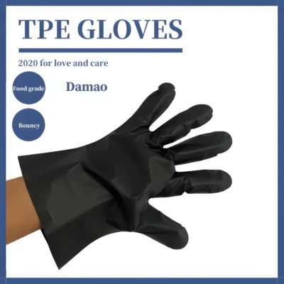 Black TPE Gloves - Superior Protection and Eco-Friendliness