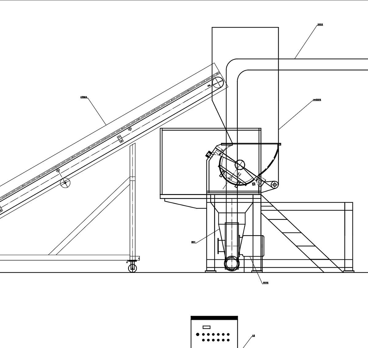 Projeto e layout de uma planta de reciclagem de pequena escala